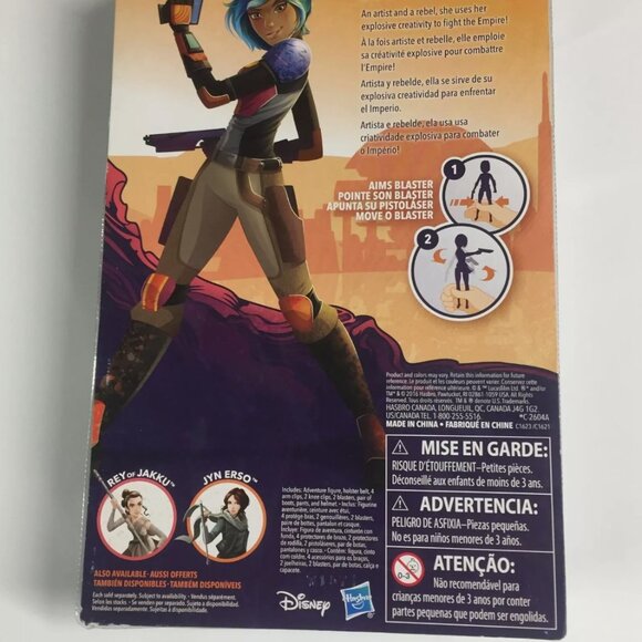 NEW Star Wars Forces of Destiny Sabine Wren 11'' Doll - Picture 10 of 10